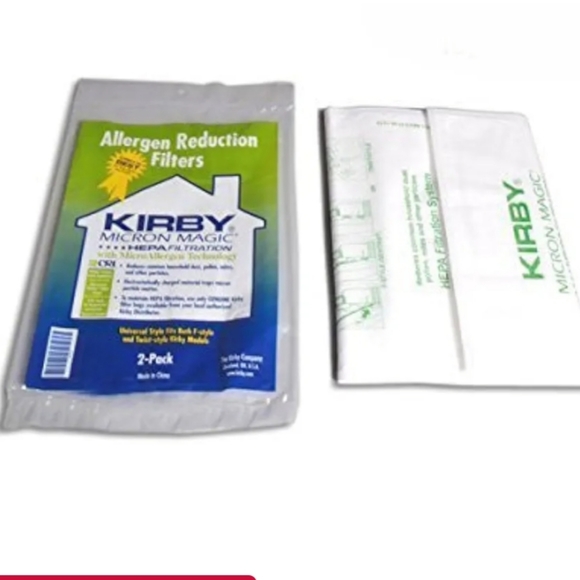 New ☆ Kirby Micro Allergen reduction filter 2-pack bags - Picture 2 of 6